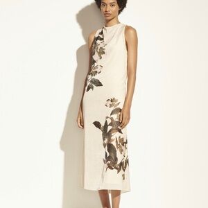 Lisianthus Cowl Neck Sleeveless Dress
